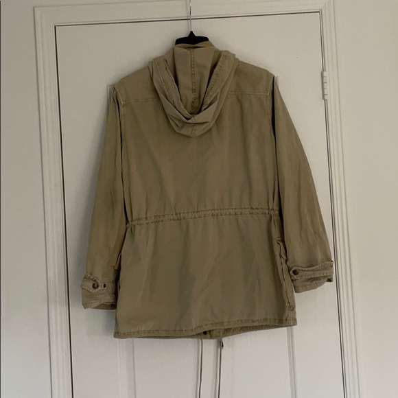 Talula washed stone beige Trooper Utility jacket - Picture 4 of 14